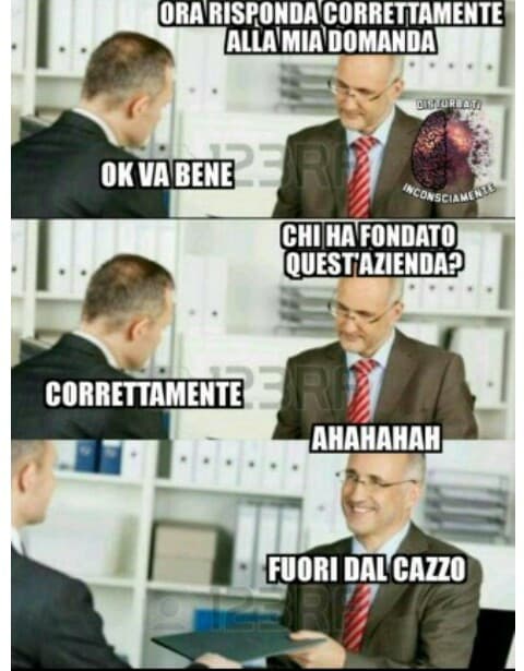 Anche io avrei risposto cosi 