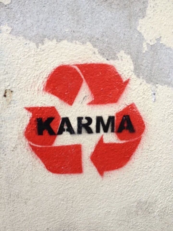 Karma, karma, karma, karma, karma chameleon