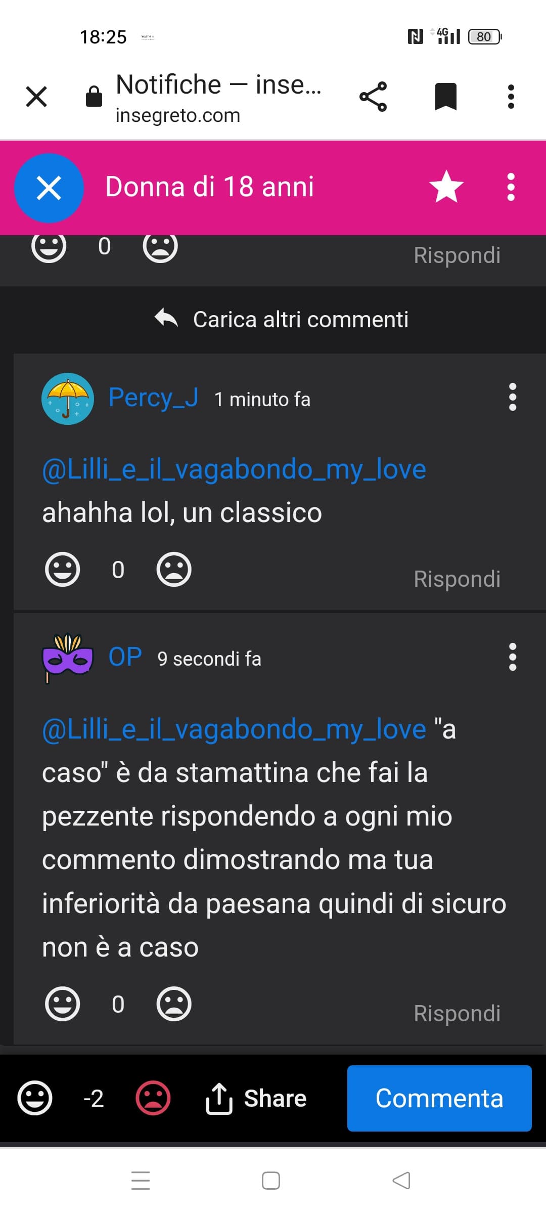 Apparte la grammatica che Vabbè,ma pezzente di cosa?