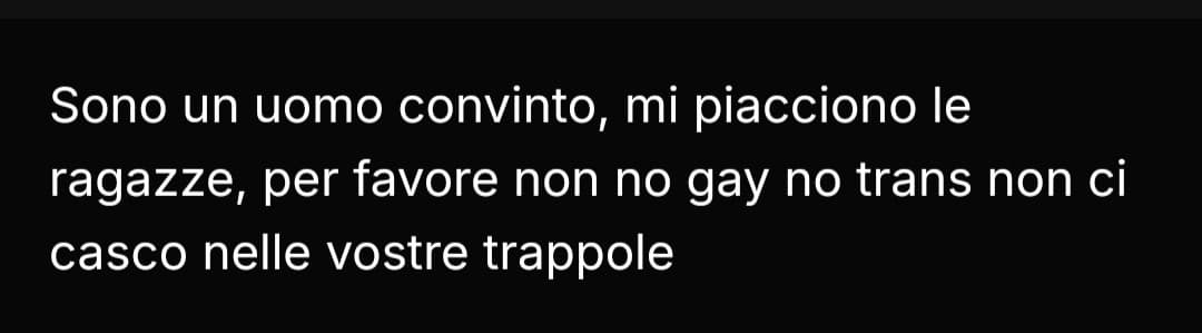 Ma per avere una bio così devi avere 50 anni 