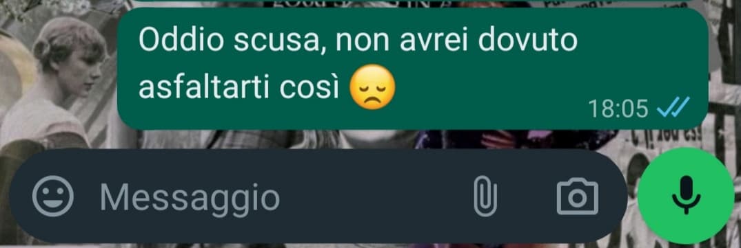 Sono troppo buona 😔