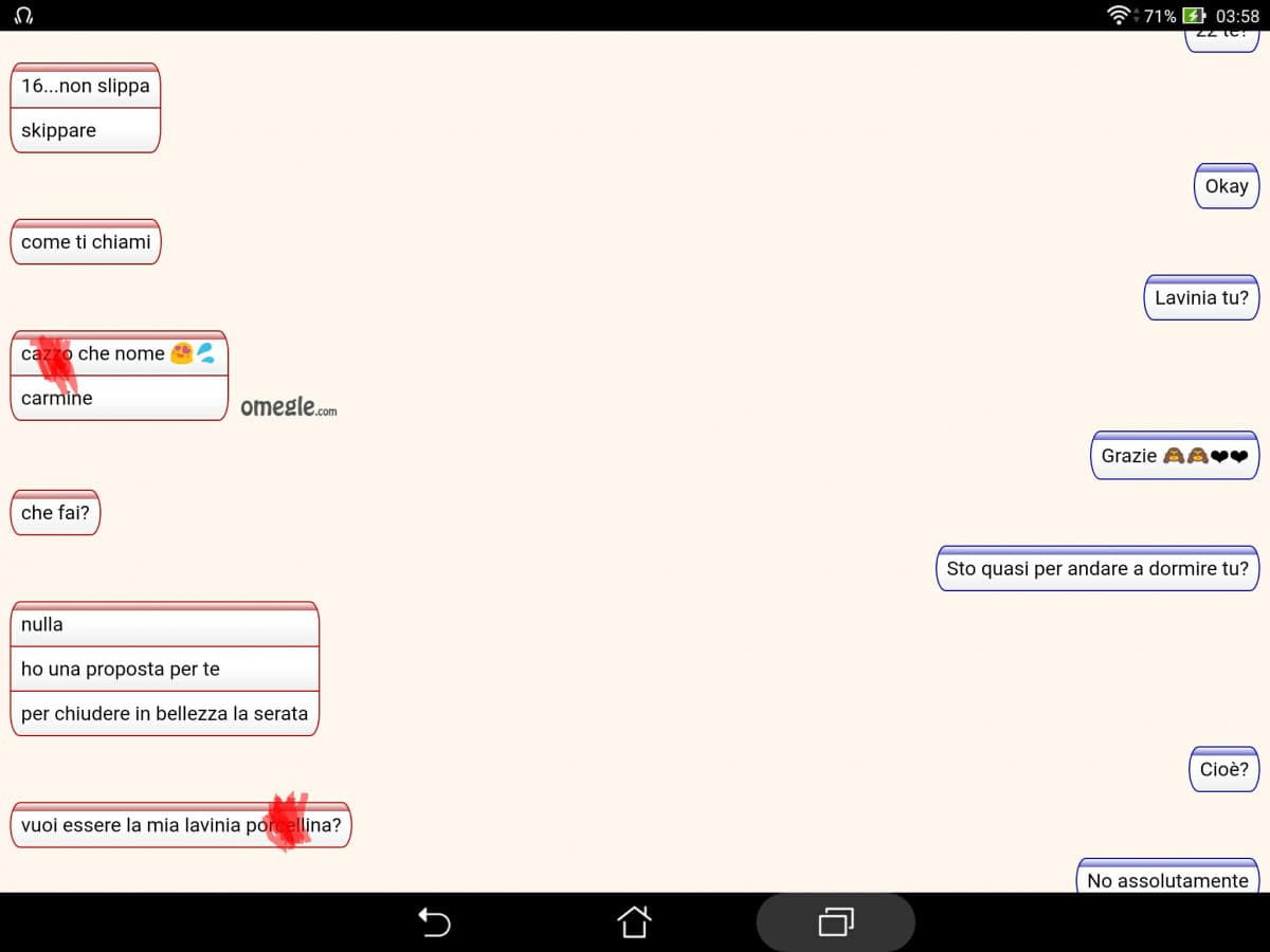 Beh... Omegle alle 4 del mattino... t'appost pt.6