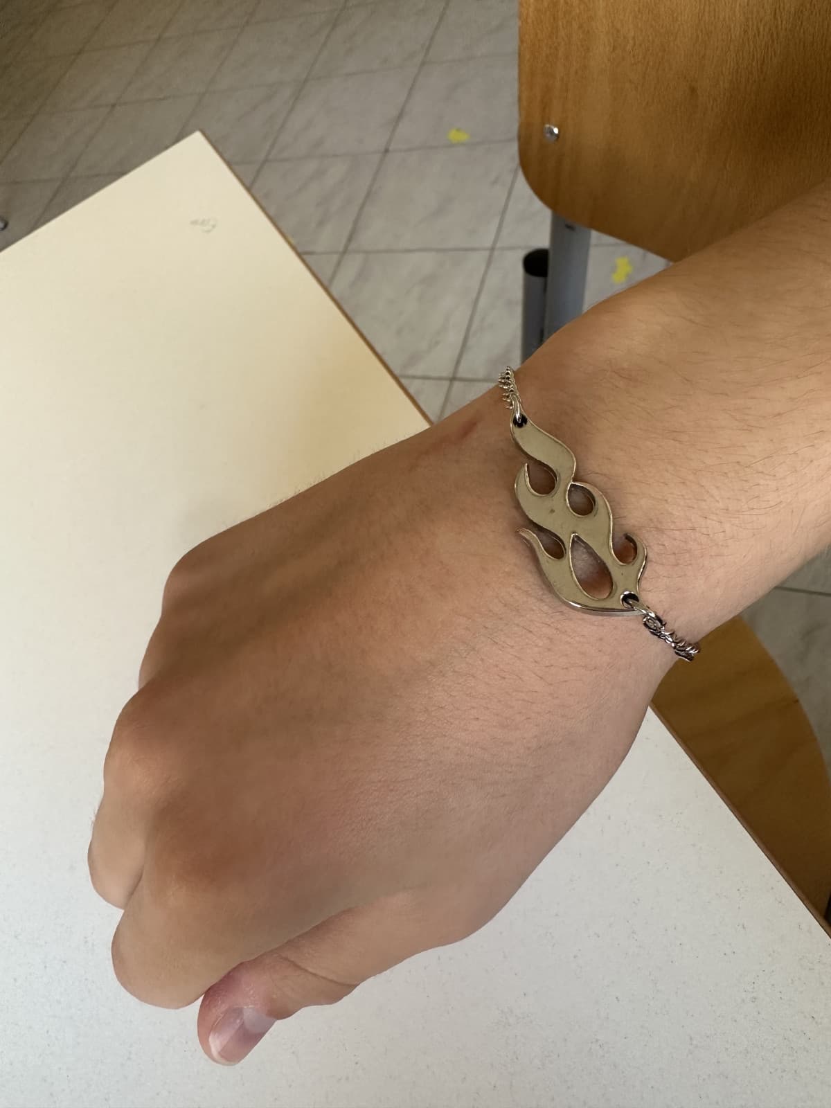 Oggi ho messo questo bracciale 