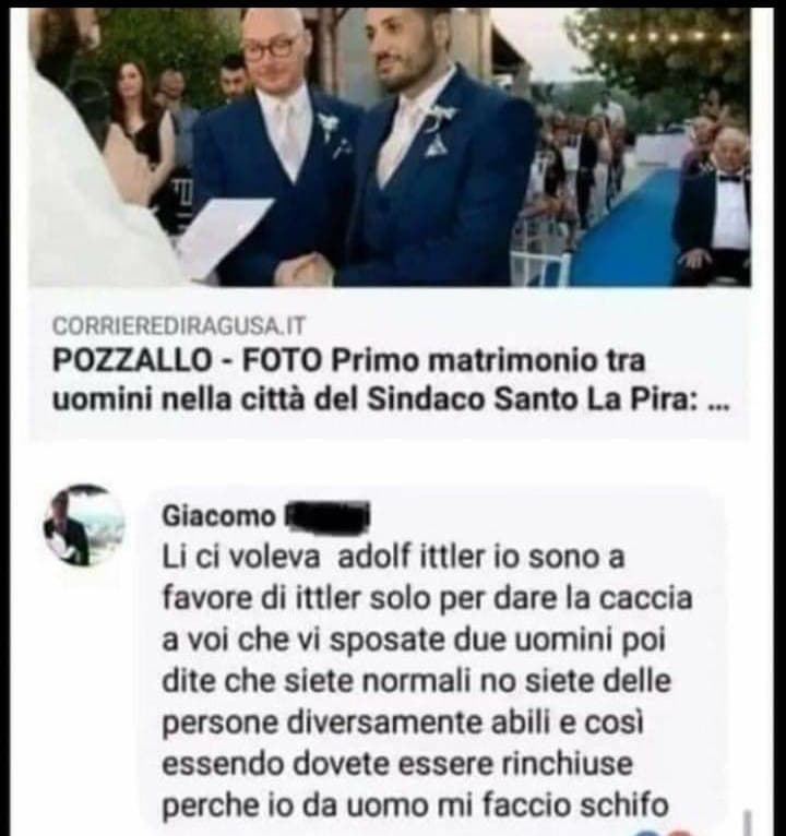 Nell'ultima frase ha pure ragione???