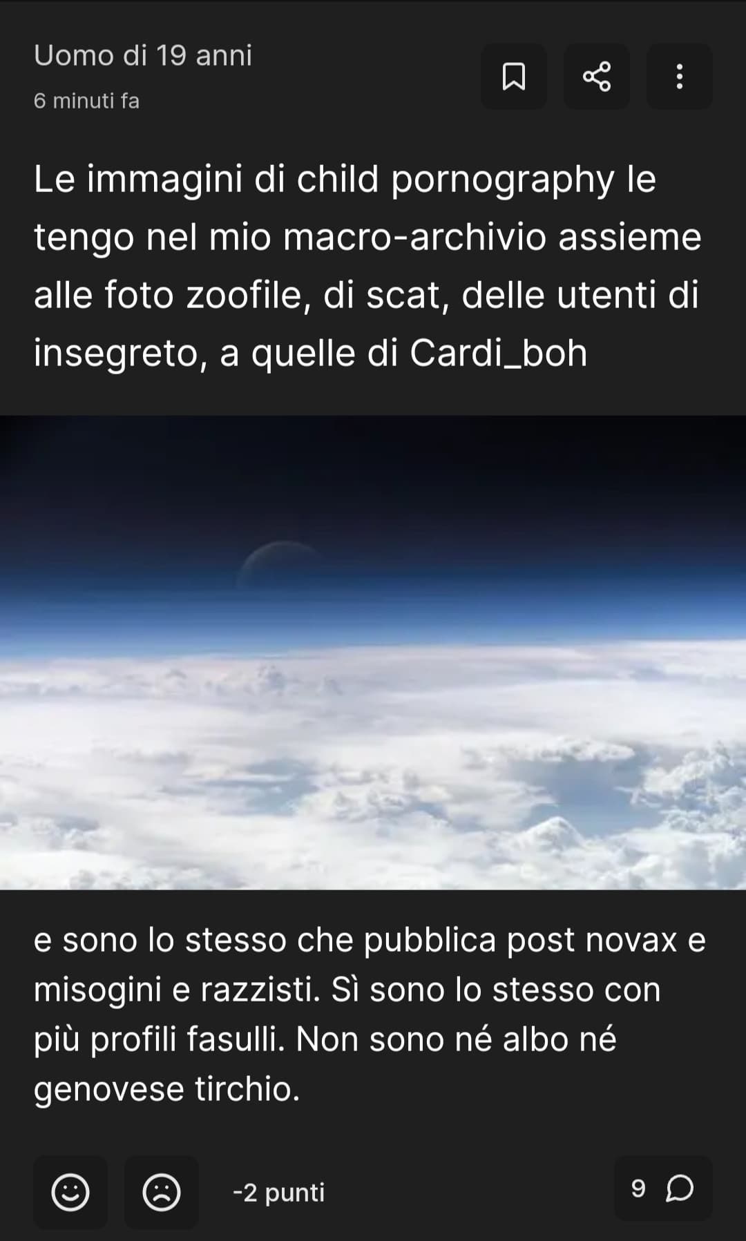 Visto! io ve l'avevo detto.