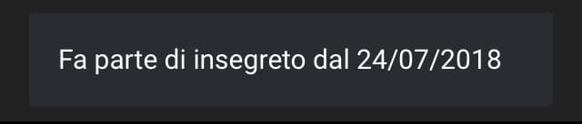 2 anni di insegreto?