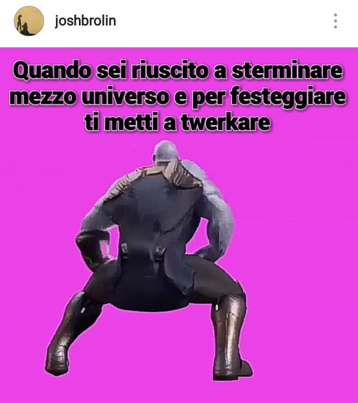 È perfettamente bilanciato come tutto dovrebbe essere. Cit. Thanos