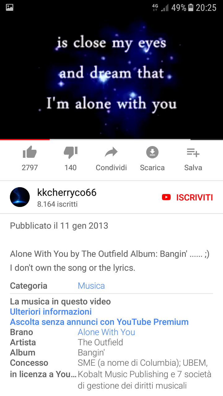 Vi piace questa canzone?