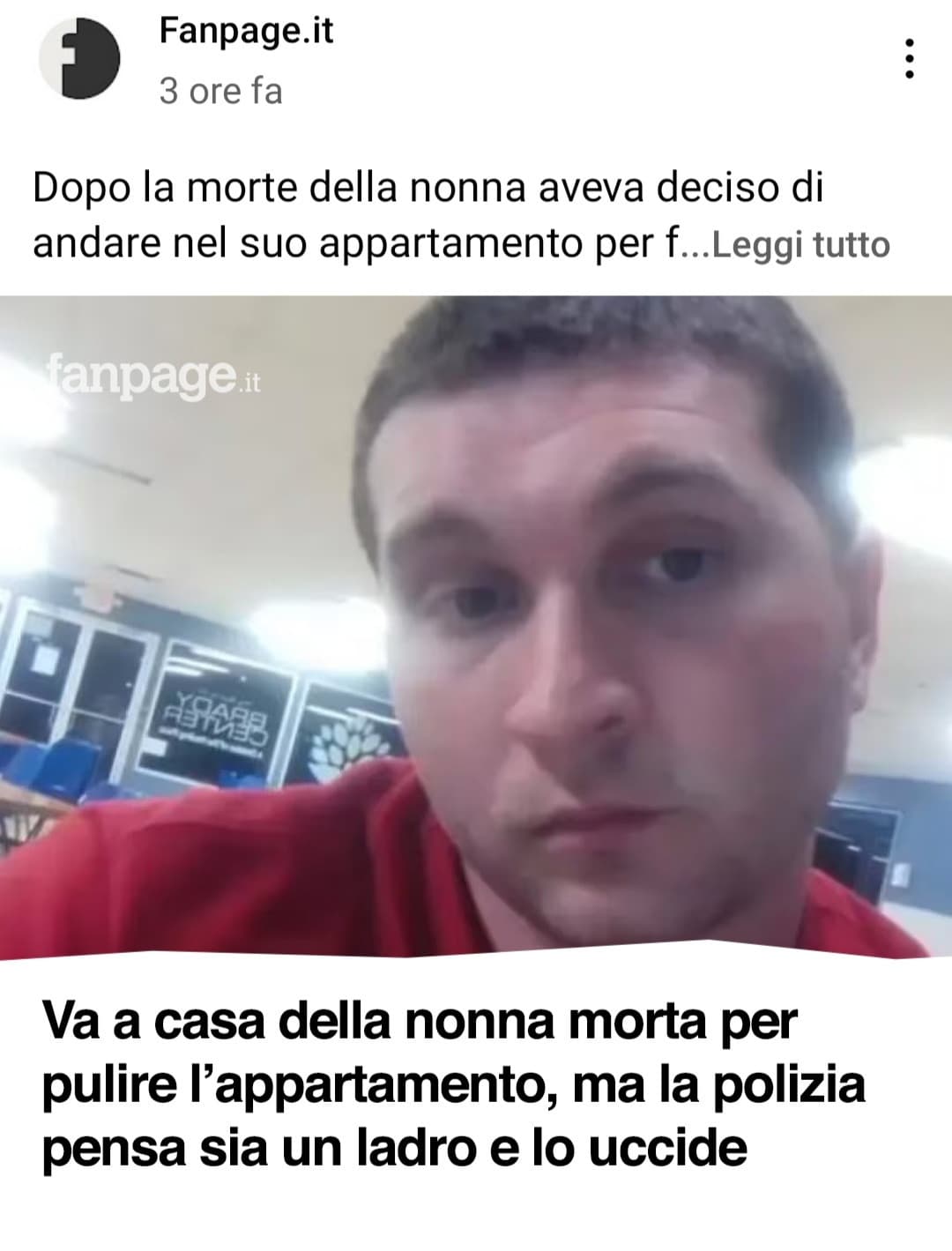 Indovinate in quale paese è successo 