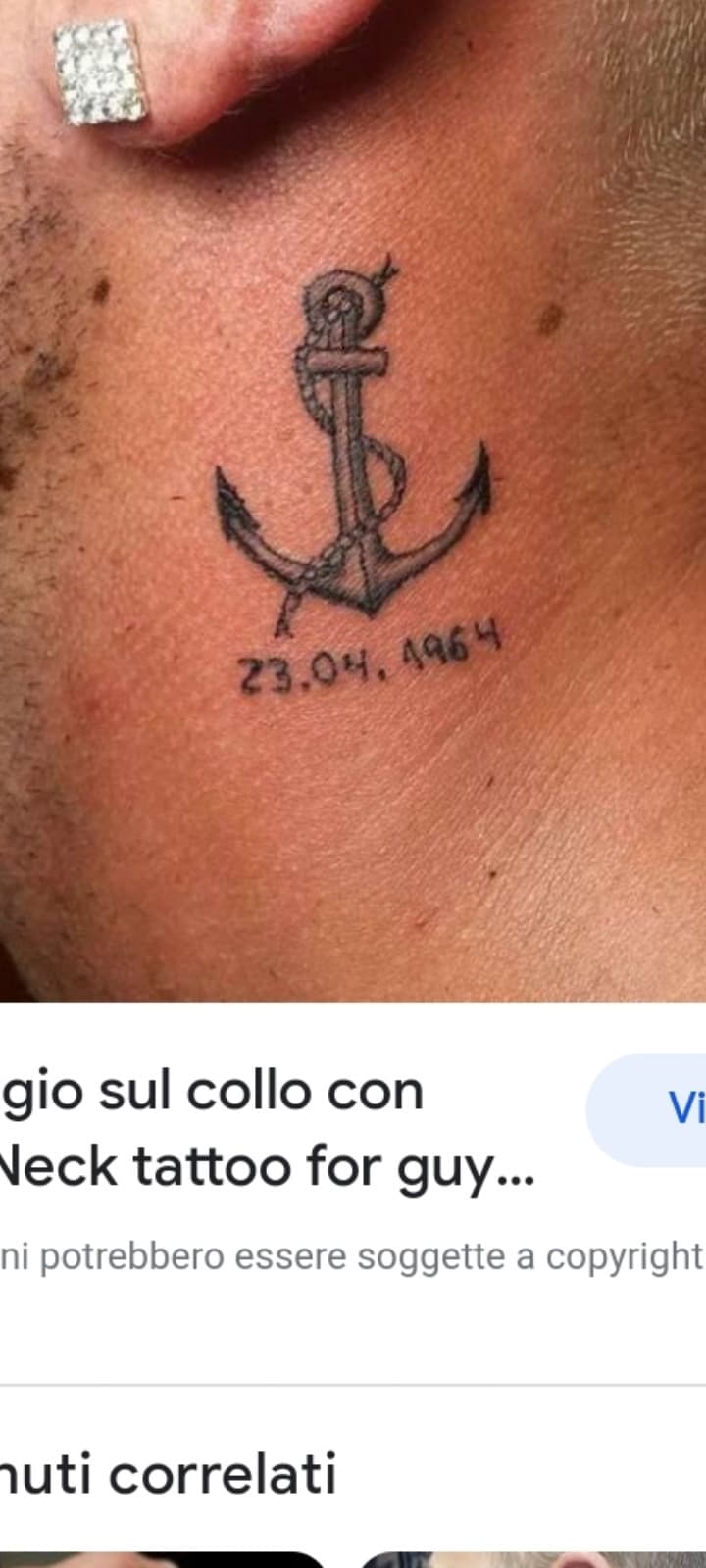 Sono indeciso se farmelo sul collo, perché penso che sul collo questo tatu ti "da" quel qualcosa in più 