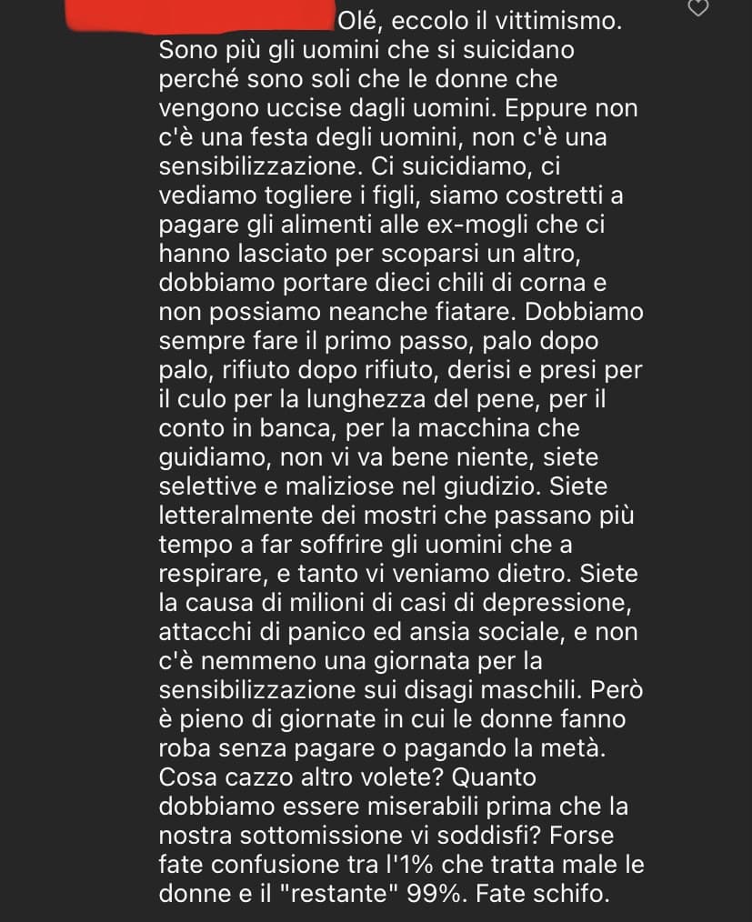 Il bro l’ha presa un po’ sul personale