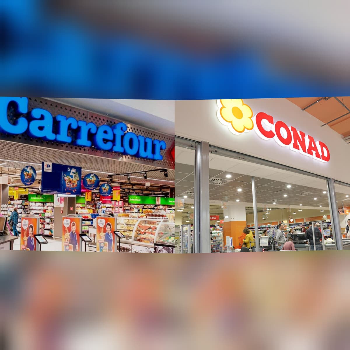 Supermercati: Conad o Carrefour? 