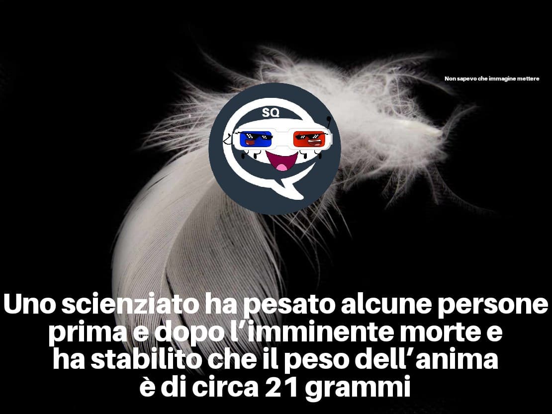 21 grammi non pesano quanto una piuma ma dettagli 