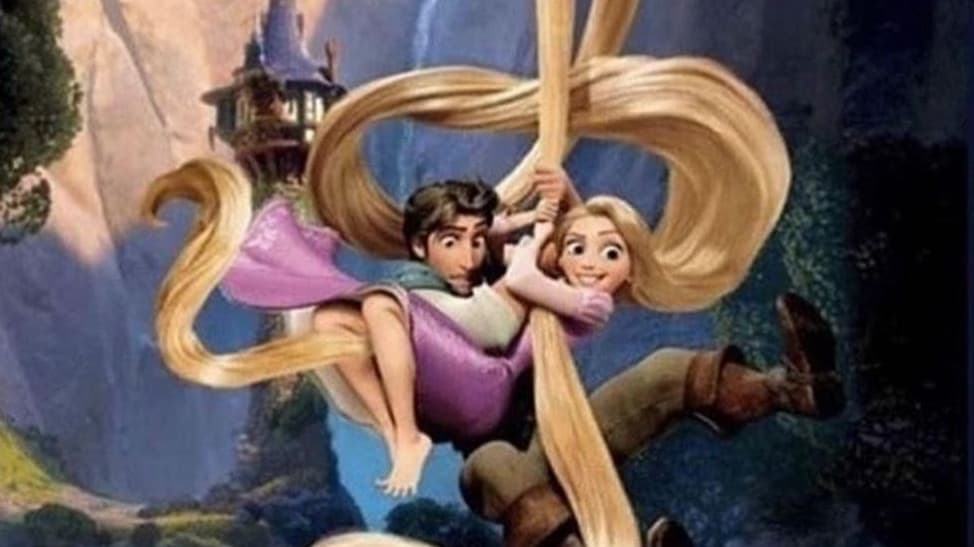 Rapunzel non si depila la figa