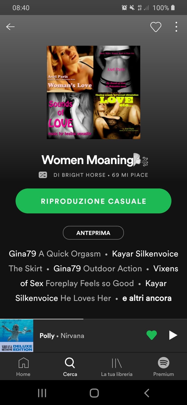 Ma perché ci sono 'ste cose su Spotify?