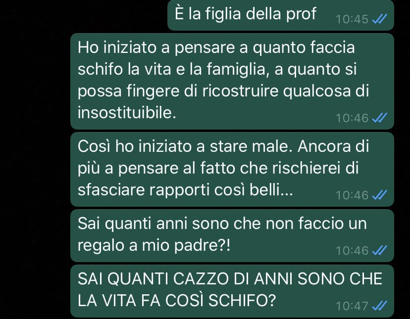 E anche oggi mi sono incazzata. Incazzata nera. Come non mai. 