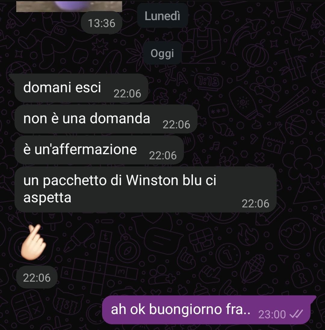 top 5 messaggi