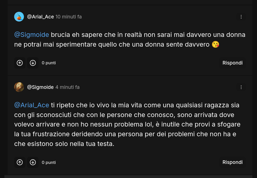 su questo sito ci sono più frustrati di 4chan e twitter messi insieme 