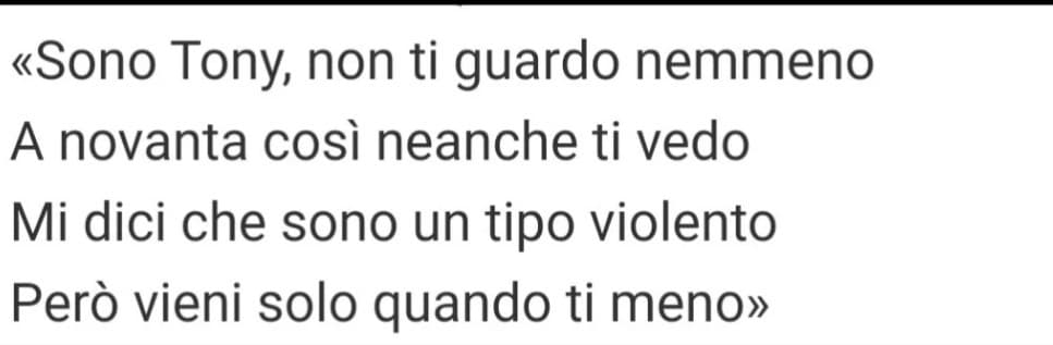 Io sinceramente non riesco a comprendere le donne che si schierano in favore della "censura" di Tony Effe 