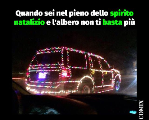 Quando a natale vuoi strafare ? 