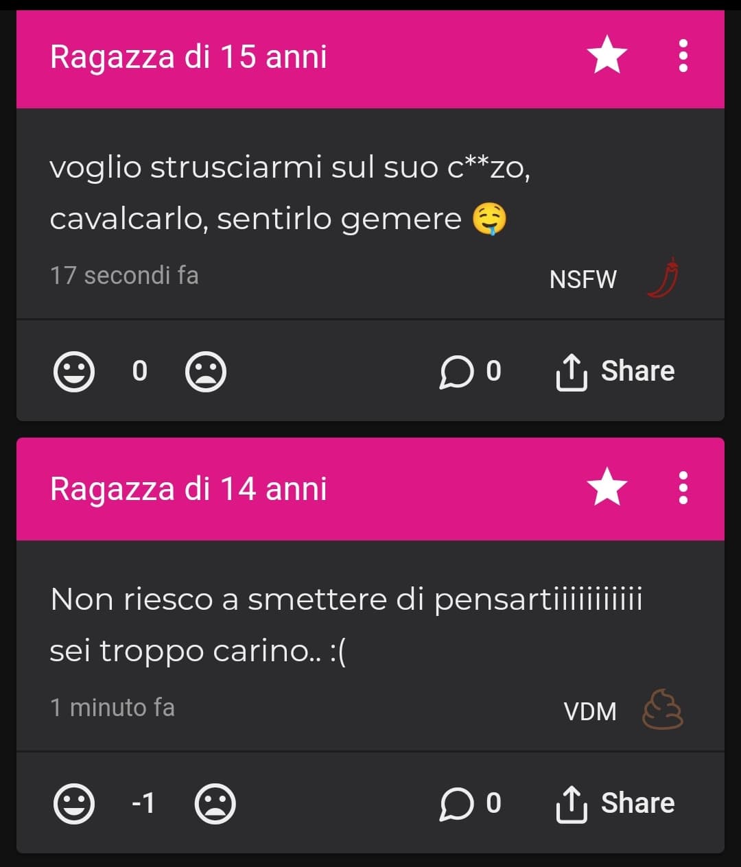 "Riassumi Insegreto in due segreti"