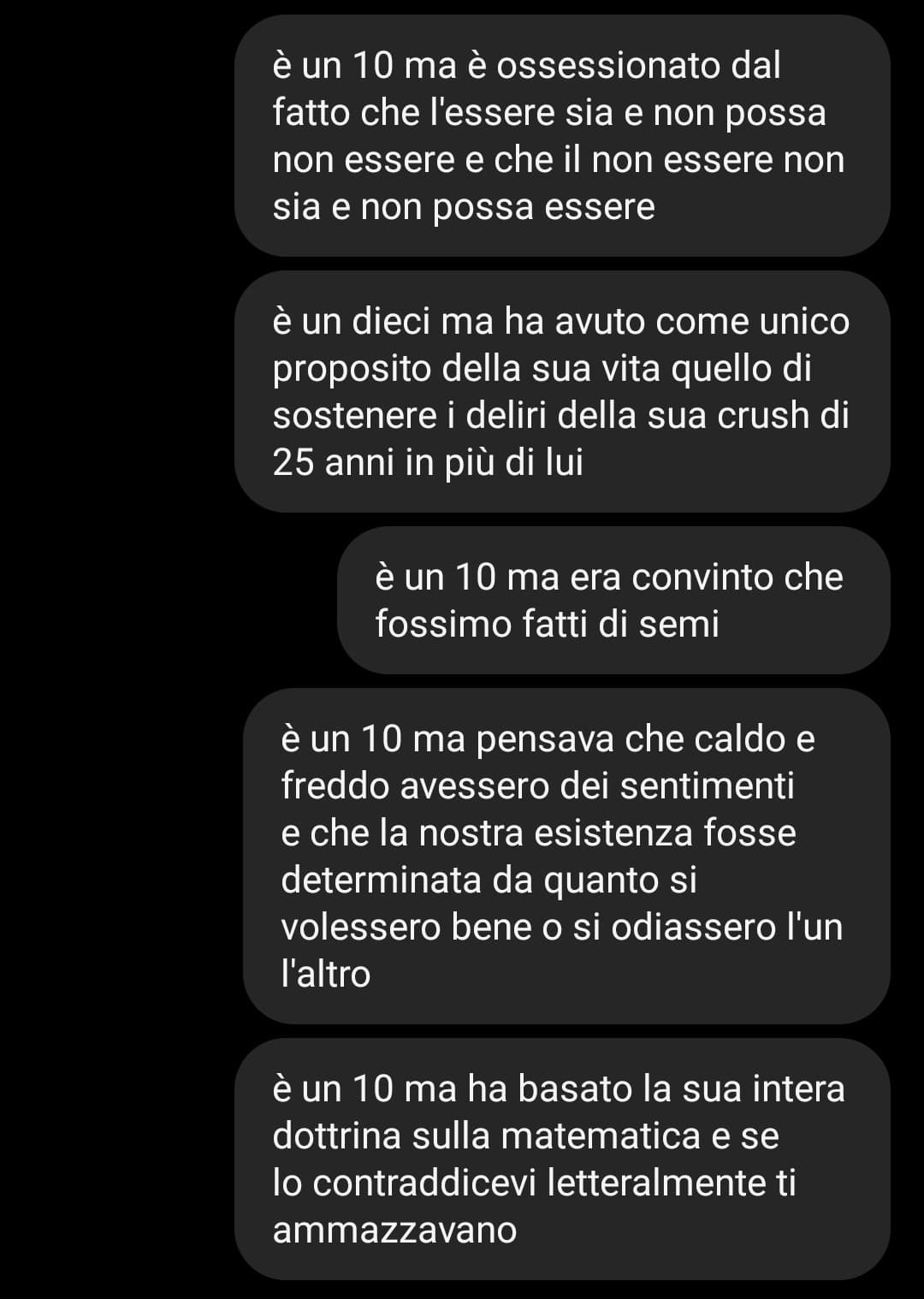 io e la mia ossessione 