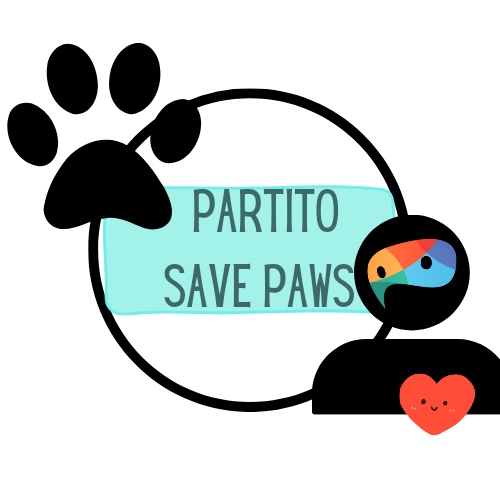 "Partito save paws"