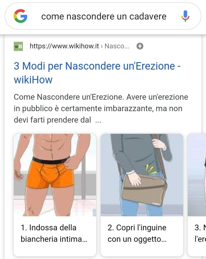 Non era quello che mi aspettavo