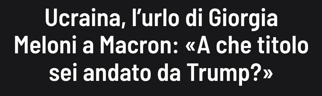 Il cazzo di presidente della repubblica francese? Per Diana, quanto cazzo è stupida 