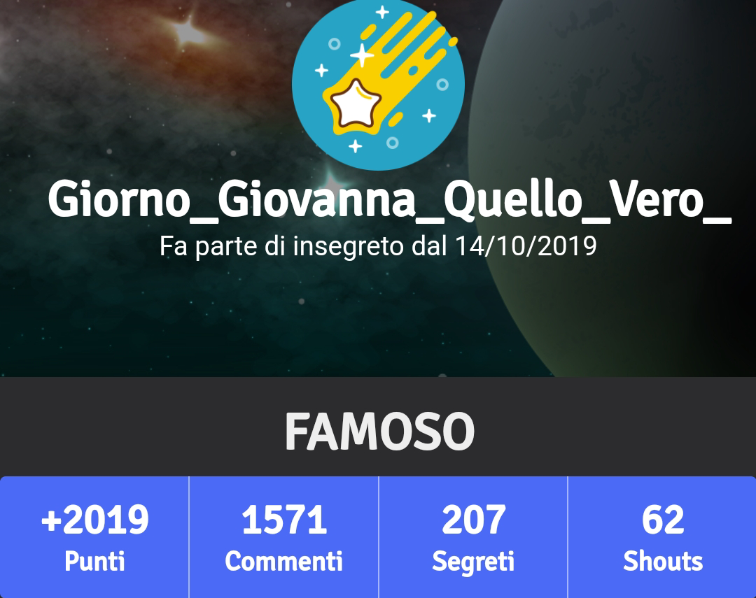 non vi ho ancora ringraziato! Sono finalmente diventata famosa su insegreto, sono molto felice (domani me ne dimenticherò)