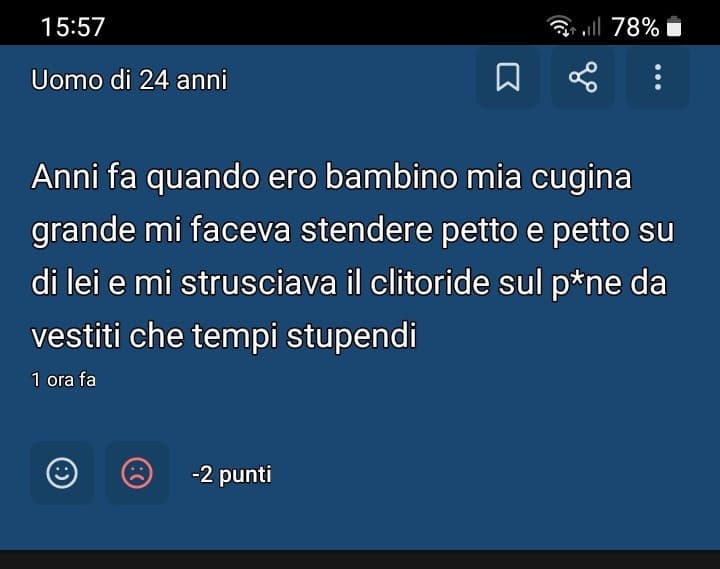 Uomini"anche noi subiamo molestie dalle donne"Sempre loro: