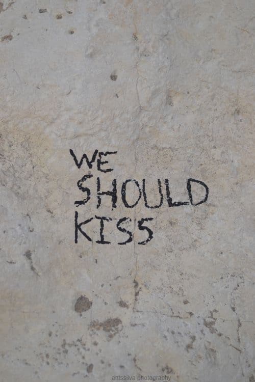 we  should kiss