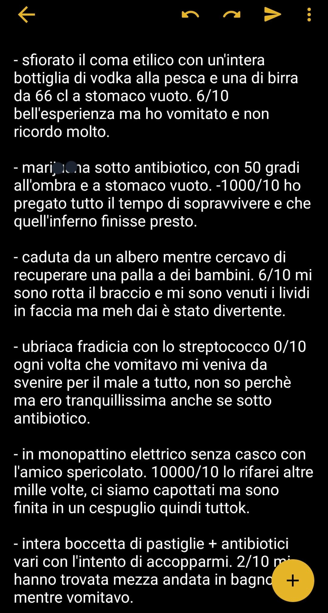 Daje mi piaceva l'idea di farlo e condividerlo