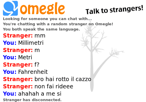 Prendere per il culo i segaioli su Omegle diventa ogni giorno più divertente