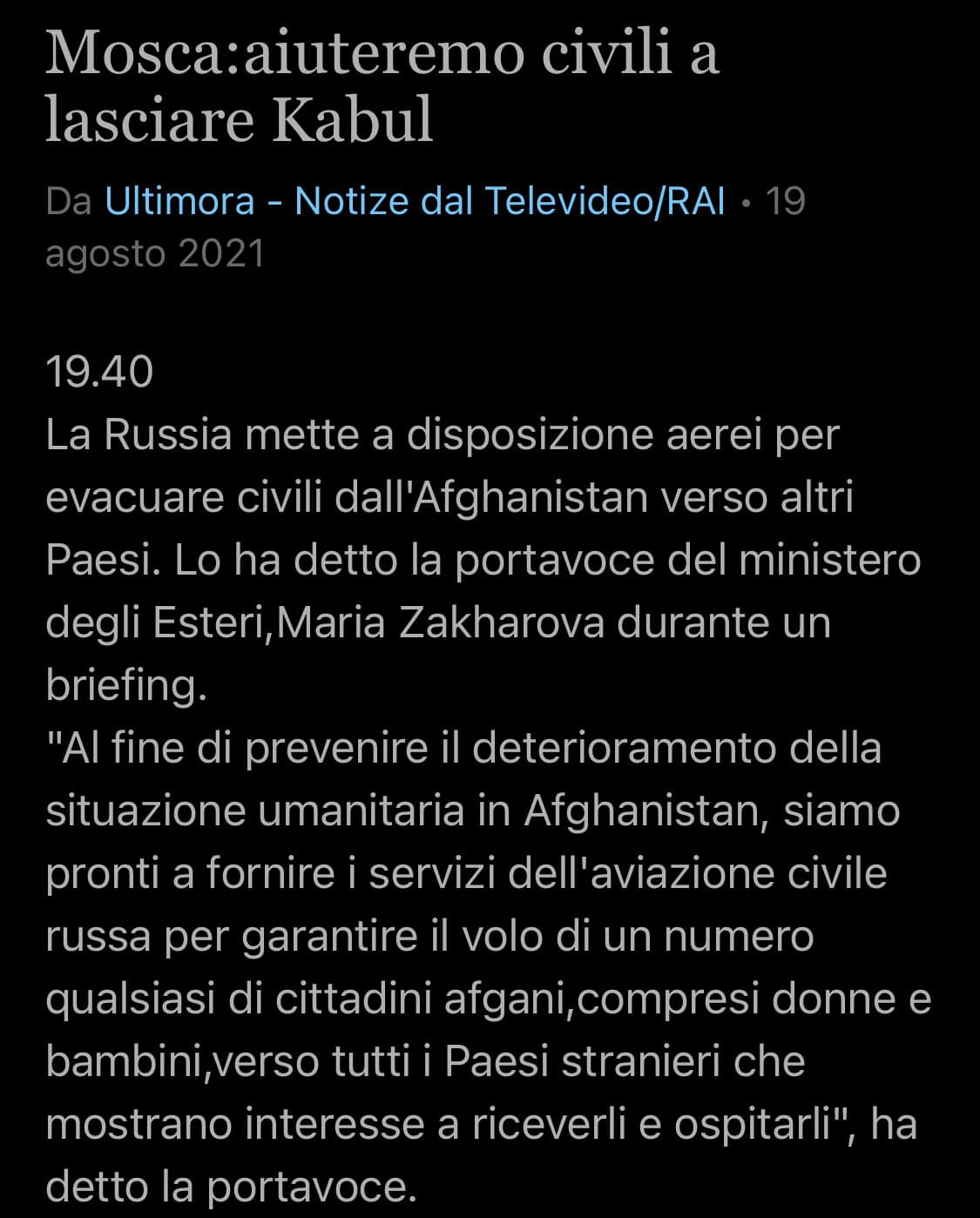 Come le mosche… chi gli sarà utile se lo porteranno in Russia , ma del resto è una mossa intelligente e dovremmo farlo anche noi in Italia 