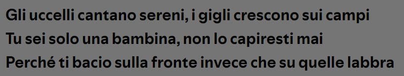 Solo io ho aspettato e sperato,stupidamente.