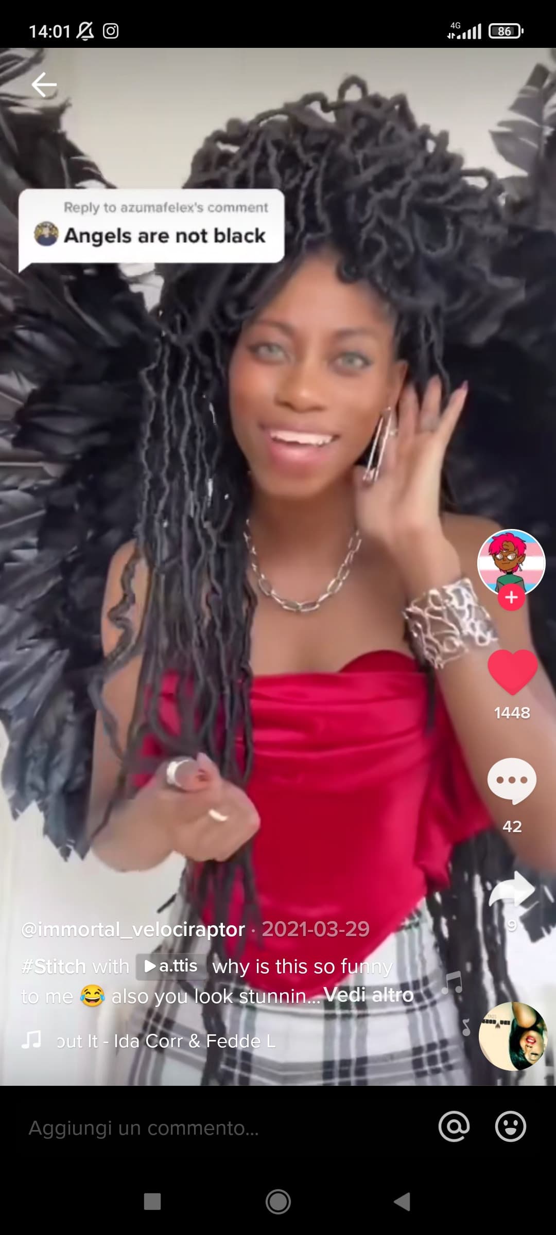 Qualcuno sa come si chiama su Instagram ( o su tik tok) questa ragazz