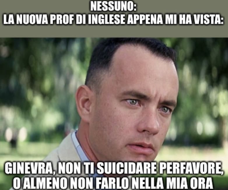 Mi ha beccata subito Ahahabab