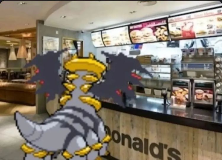 giratina al mcdonald