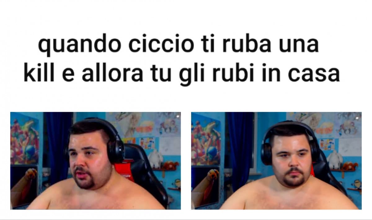 "Epico male finito scherzo"