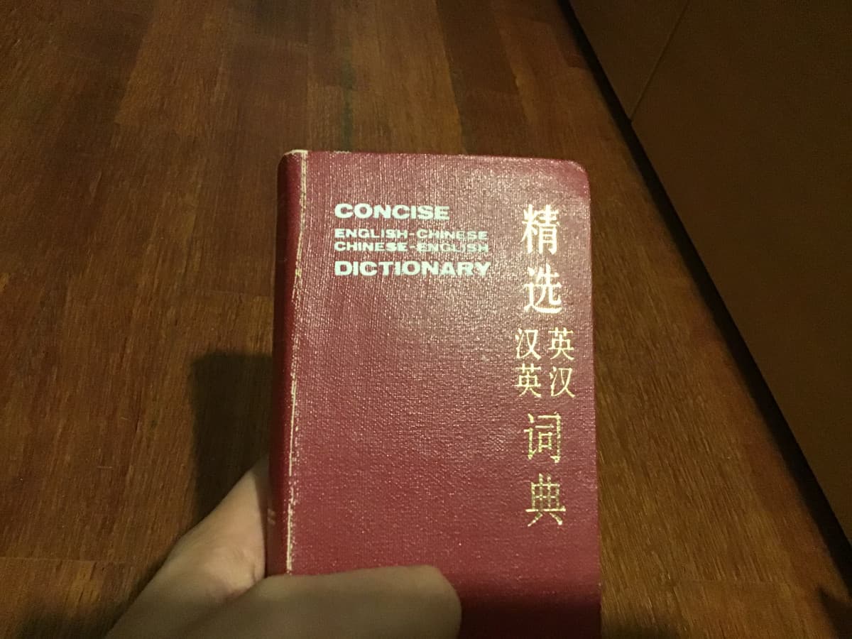 Io vi esco il libro del comunismo(no in realtà è il dizionario cinese-inglese)