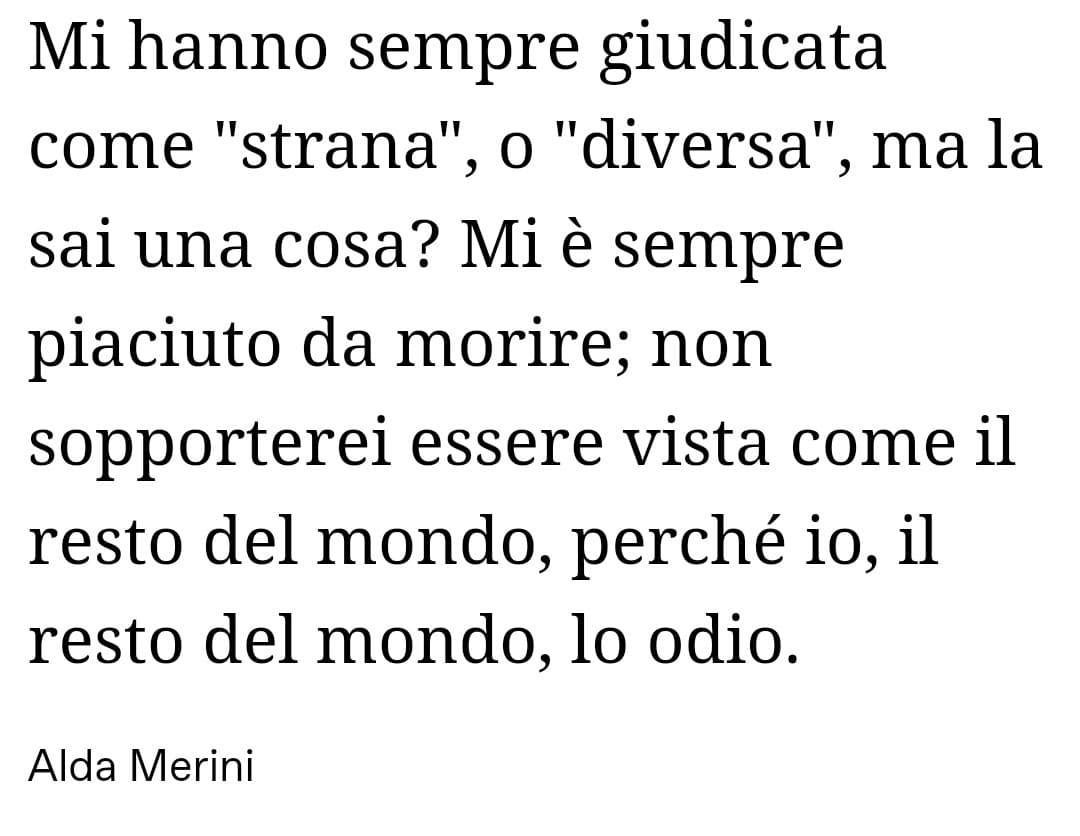 Quanto adoro Alda.