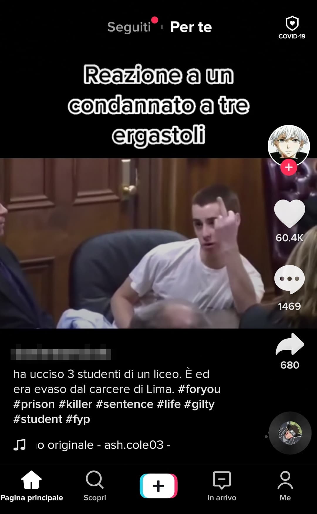 Allora, io lo so che su tiktok sono tutti dei microcefali aventi 300 cromosomi e con cervello mononeuronico, però cioè, fatevi curare -descrizione-