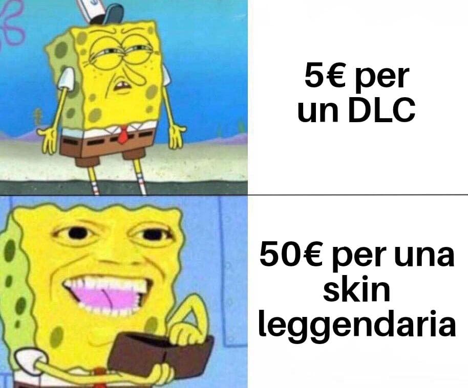 Conosco un amico che è così... "Ma tu spendi 5€ per un DLC??? Sei pazzo???" 