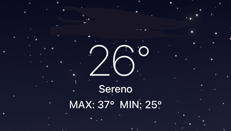 ma 26 gradi doveee che è un forno fuori