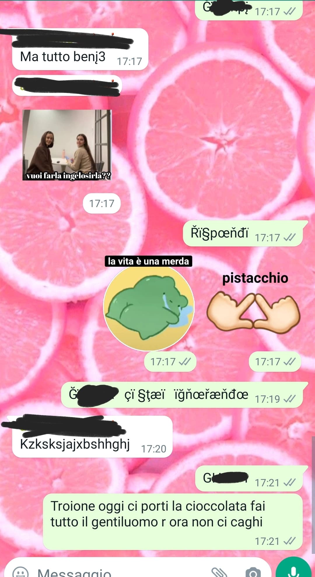 Quanto mi piace rompere i coglioni al mio migliore amico 