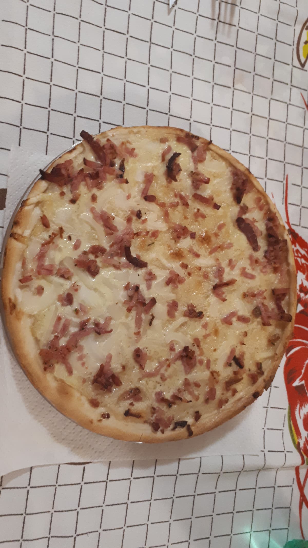 Bene, qualcuno mi aveva chiesto com'era sta pizza quindi ora che ho mangiato lo dico