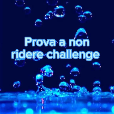 Ecco qua la prova a non ridere challenge, il voice reveal lo faccio tra 5 secoli.