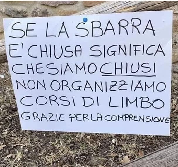 Corsi di limbo 