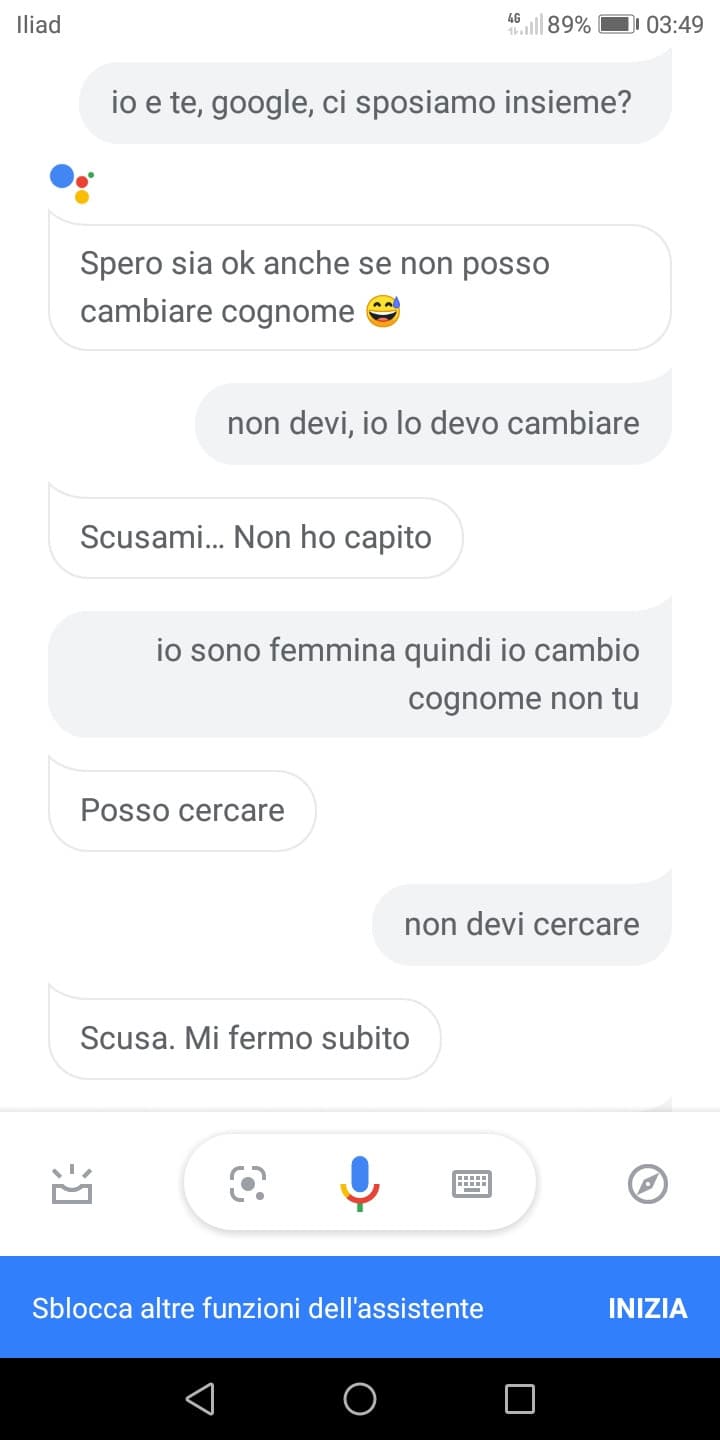 Voglio il divorzio. 